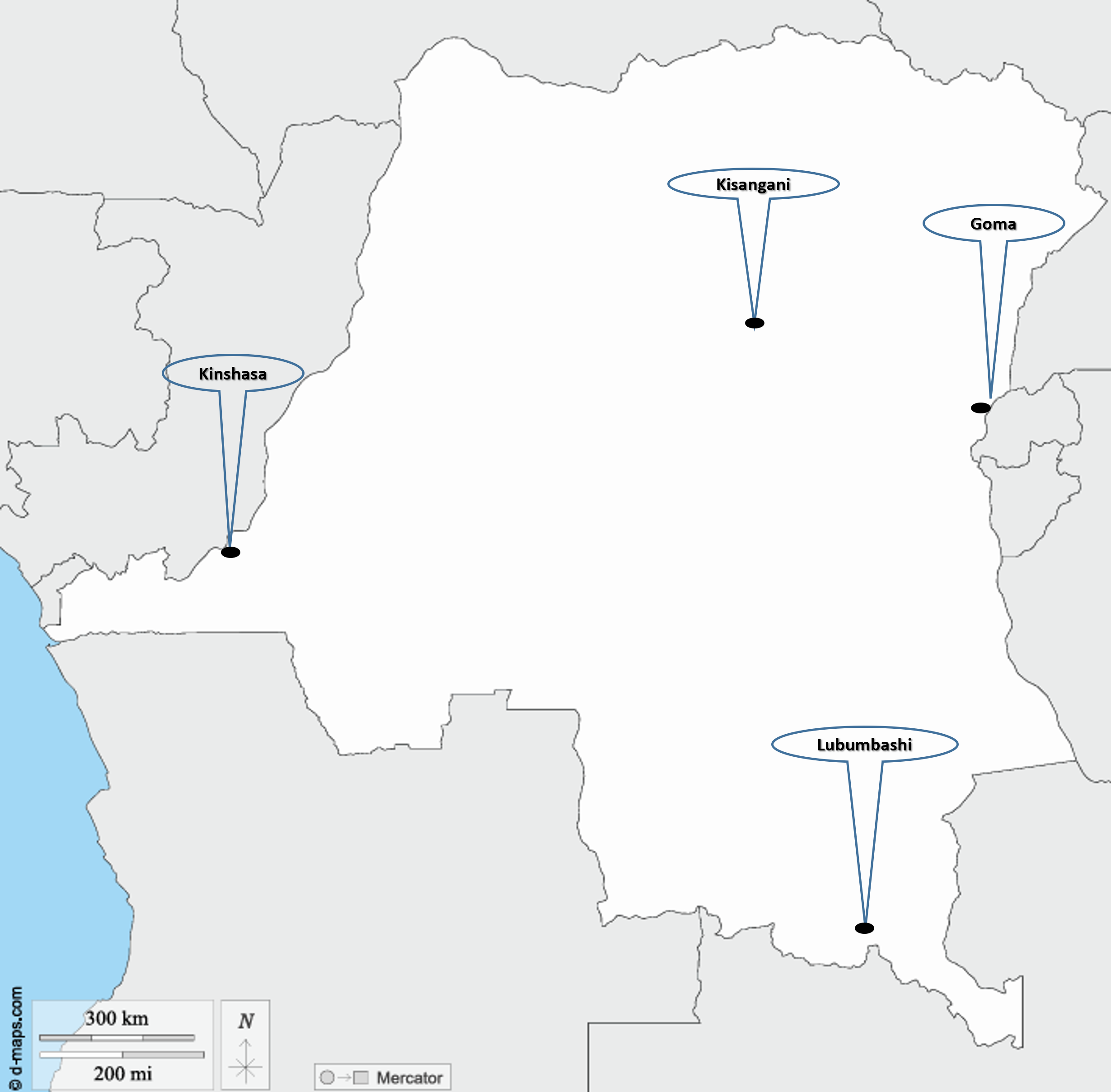 Carte de presence NETCOMS en RDC